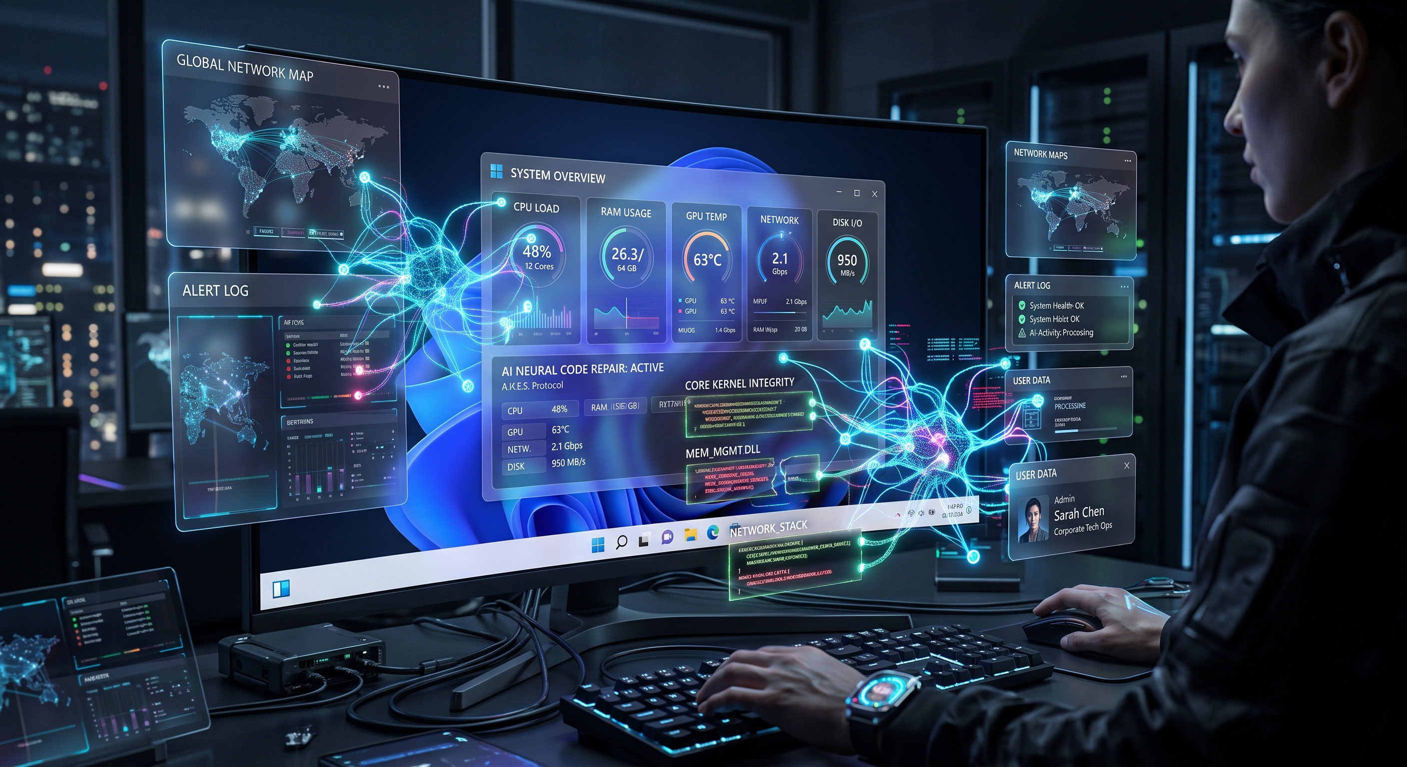 Fevren AI Maintenancer Windows 11 Bakım ve Onarım Aracı