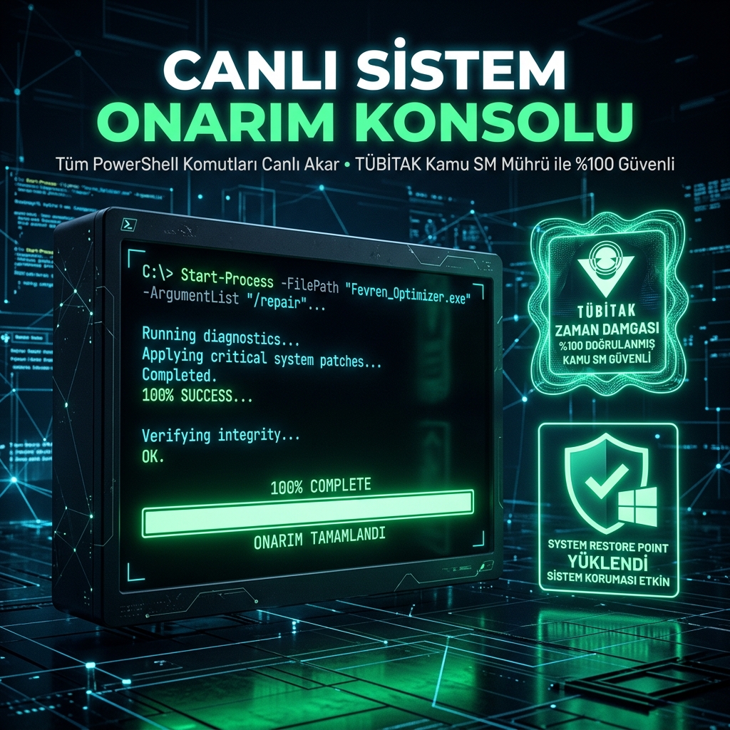 Fevren AI Maintenancer Canlı Onarım Konsolu